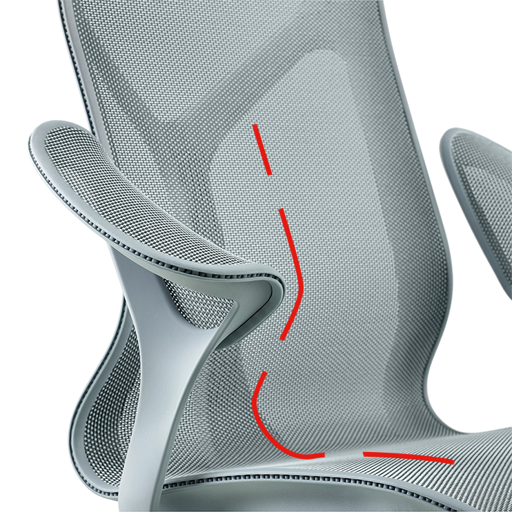 svg+xml;charset=utf em Cadeira Cosm - Herman Miller Cadeira Cosm - Herman Miller